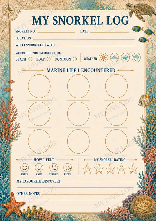 My Snorkel Log